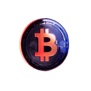Als Floating Card dargestellte Datenvisualisierung für Krypto-Marktanalyse